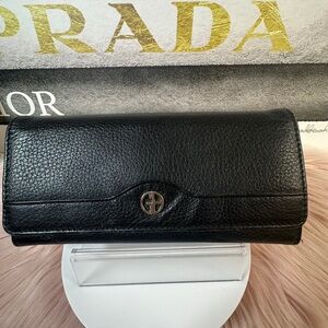 Gianni Bernini leather wallet, NEW